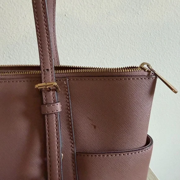Michael Kors Chocolate Brown Tote - Picture 2 of 4